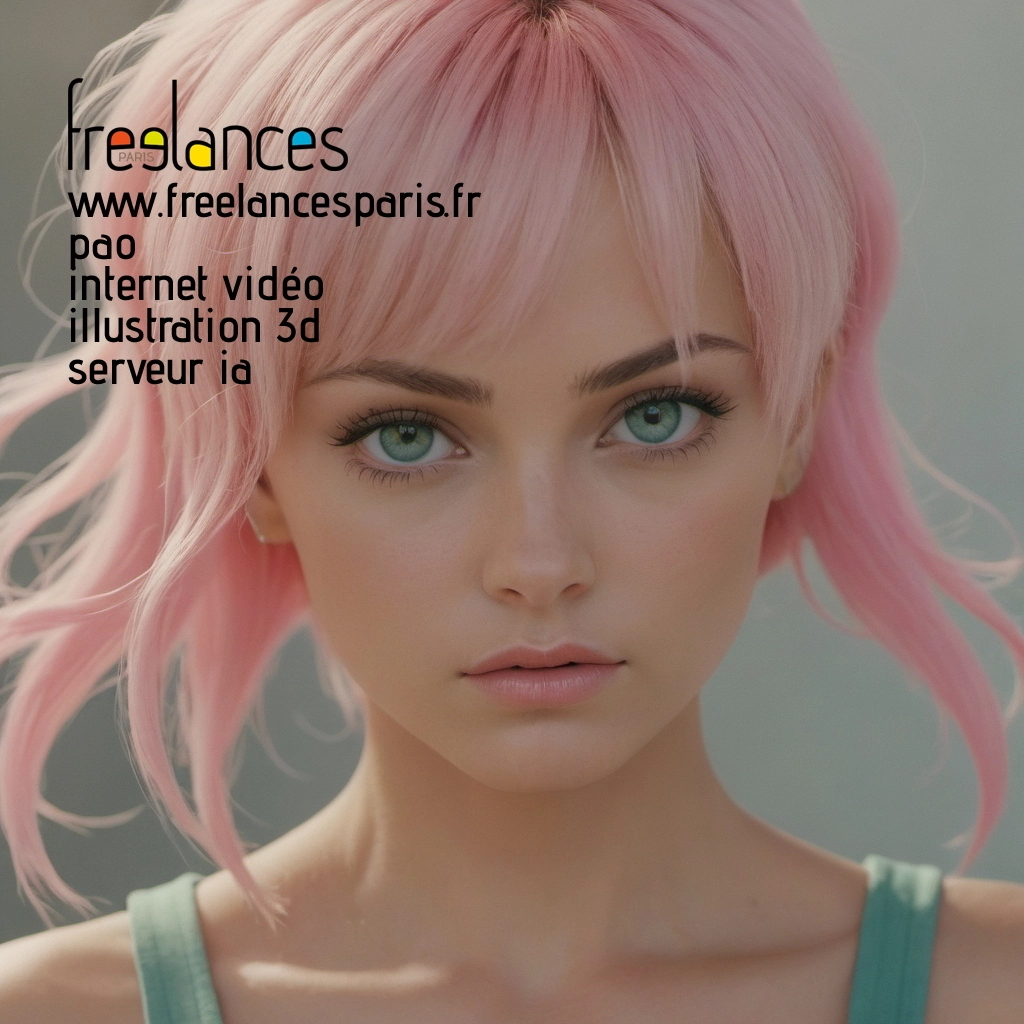 Pao mise en page internet vidéo illustration 3d serveur IA générative AI freelance paris studio de création magazines 8l4wdql0